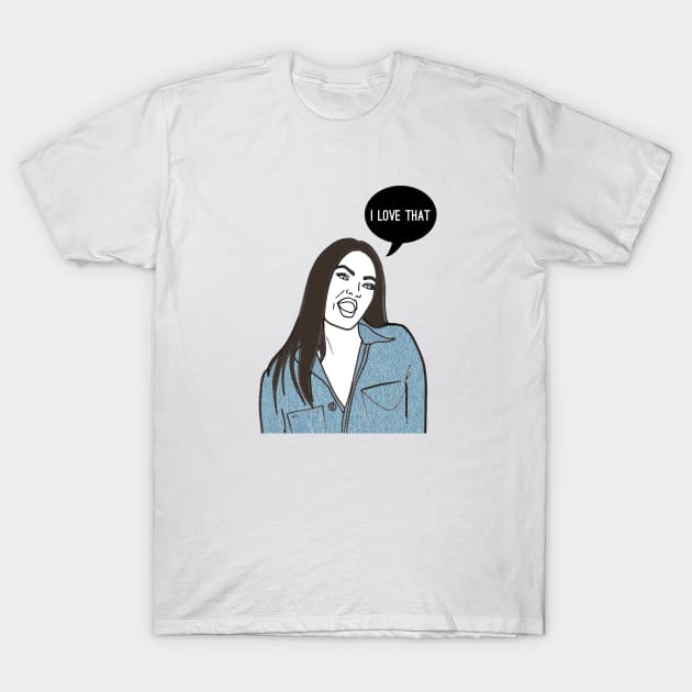 I love That T-Shirt by Katsillustration